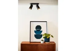 Spots|Plafondlamp-Lucide Plafondspot Zwart Xyrus