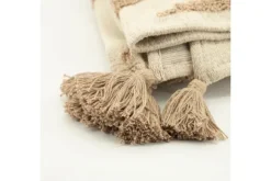 Plaid 250136 taupe Majani Plaids