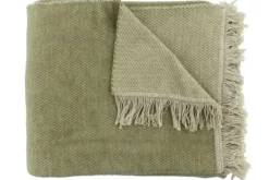 Plaids-Claudi Plaid Olive Unami  |