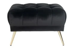 Hot Poef 211255 Antraciet Velvet Huxley Poefen