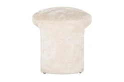 Poefen-Richmond Interiors Poef 210880 White Chenille Fargo