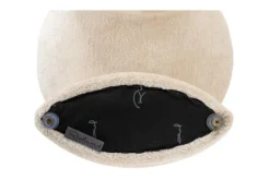 Poefen-Richmond Interiors Poef 210880 White Chenille Fargo