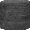 Discount Poef Antraciet SH-24.092 Jute Poefen