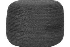 Discount Poef Antraciet SH-24.092 Jute Poefen