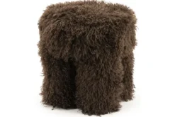 Discount Poef Bruin 250239 Doodly Poefen