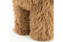 Discount Poef Taupe 250238 Doodly Poefen