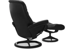 Relaxstoelen|Draaifauteuils-Stressless Relaxfauteuil + hocker Sunrise Signature |