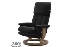 Relaxstoelen|Draaifauteuils-Stressless Relaxfauteuil Admiral Power |