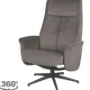 Relaxfauteuil Antraciet Cosmo CH-73.023 Bergen Relaxstoelen|Draaifauteuils
