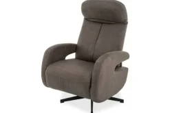 Outlet Relaxfauteuil Antraciet CM-55.043 Esbjerg Relaxstoelen|Draaifauteuils