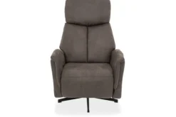 Outlet Relaxfauteuil Antraciet CM-55.052 Aarhus Relaxstoelen|Draaifauteuils