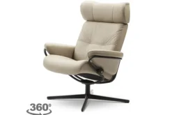 Relaxstoelen|Draaifauteuils-Stressless Relaxfauteuil Berlin LowBack met hoofdsteun |