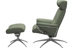 Relaxstoelen|Draaifauteuils-Stressless Relaxfauteuil Berlin LowBack met hoofdsteun |