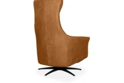 Clearance Relaxfauteuil Cognac SX-84.023 Lund Relaxstoelen|Draaifauteuils