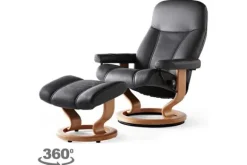 Relaxstoelen|Draaifauteuils-Stressless Relaxfauteuil Consul Classic |