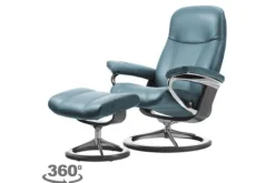 Relaxstoelen|Draaifauteuils-Stressless Relaxfauteuil Consul Signature |