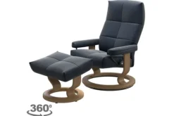 Relaxstoelen|Draaifauteuils-Stressless Relaxfauteuil David Classic |