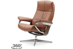 Relaxstoelen|Draaifauteuils-Stressless Relaxfauteuil David Cross |
