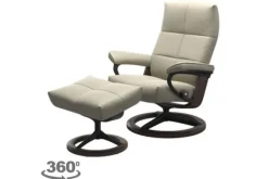 Relaxstoelen|Draaifauteuils-Stressless Relaxfauteuil David Signature |