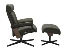 Relaxstoelen|Draaifauteuils-Stressless Relaxfauteuil Erik Cross |