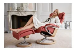 Relaxstoelen|Draaifauteuils-Stressless Relaxfauteuil Magic Signature |
