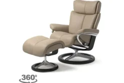 Relaxstoelen|Draaifauteuils-Stressless Relaxfauteuil Magic Signature |