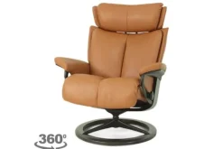 Relaxstoelen|Draaifauteuils-Stressless Relaxfauteuil Magic Signature |