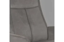 New Relaxfauteuil met hocker Antraciet Cosmo CH-73.024 Bergen Relaxstoelen|Draaifauteuils