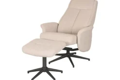 Online Relaxfauteuil met hocker Naturel Touch CH-73.010 Bergen Relaxstoelen|Draaifauteuils