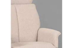 Relaxstoelen|Draaifauteuils- Relaxfauteuil met hocker Naturel Touch CH-73.019 Verdal