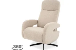Best Relaxfauteuil Naturel CM-55.048 Esbjerg Relaxstoelen|Draaifauteuils