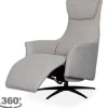 Relaxstoelen|Draaifauteuils- Relaxfauteuil Naturel SX-84.018 Lund