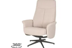 Relaxstoelen|Draaifauteuils- Relaxfauteuil Naturel Touch CH-73.007 Bergen