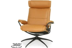 Relaxstoelen|Draaifauteuils-Stressless Relaxfauteuil Paris LowBack met hoofdsteun |