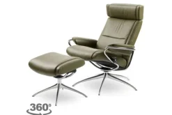 Relaxstoelen|Draaifauteuils-Stressless Relaxfauteuil Paris LowBack met hoofdsteun |