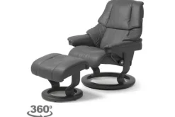 Relaxstoelen|Draaifauteuils-Stressless Relaxfauteuil Reno Classic |