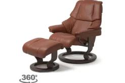 Relaxstoelen|Draaifauteuils-Stressless Relaxfauteuil Reno Classic |
