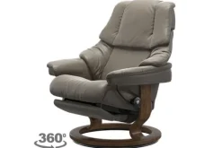 Relaxstoelen|Draaifauteuils-Stressless Relaxfauteuil Reno Power |