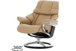 Relaxstoelen|Draaifauteuils-Stressless Relaxfauteuil Reno Signature |