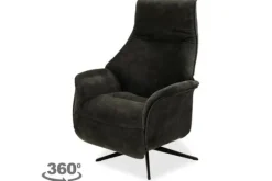 Relaxstoelen|Draaifauteuils-Danish Design Relaxfauteuil Roel