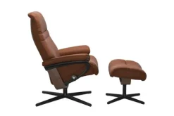 Relaxstoelen|Draaifauteuils-Stressless Relaxfauteuil Sunrise Cross |