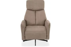Relaxstoelen|Draaifauteuils- Relaxfauteuil Taupe CM-55.038 Helsinki