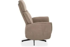 Relaxstoelen|Draaifauteuils- Relaxfauteuil Taupe CM-55.038 Helsinki