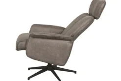 New Relaxfauteuil Taupe Micro Suede CH-73.017 Verdal Draaifauteuils