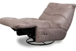 Hot Relaxfauteuil Taupe MW-72.020 Powernap Relaxstoelen|Draaifauteuils