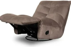 Relaxstoelen|Draaifauteuils-Label51 Relaxfauteuil Taupe MW-72.015 Take It Easy
