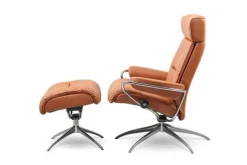 Relaxstoelen|Draaifauteuils-Stressless Relaxfauteuil Tokyo LowBack met hoofdsteun |
