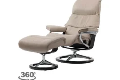 Relaxstoelen|Draaifauteuils-Stressless Relaxfauteuil View Signature |