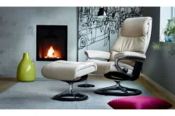 Relaxstoelen|Draaifauteuils-Stressless Relaxfauteuil View Signature |