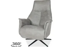 Relaxstoelen|Draaifauteuils-Danish Design Relaxfauteuil Voltana